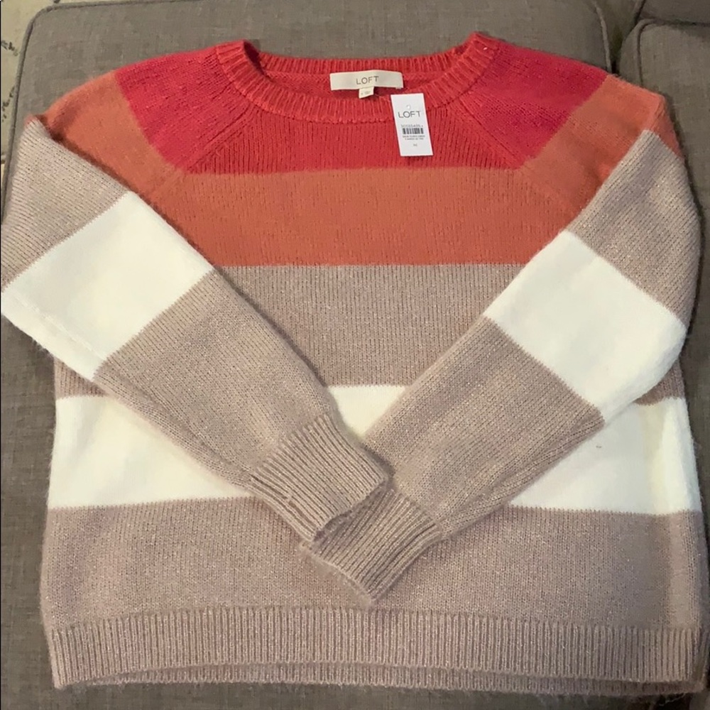 Loft Striped Sweater